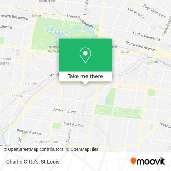 Charlie Gitto's map