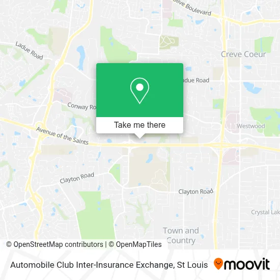 Automobile Club Inter-Insurance Exchange map