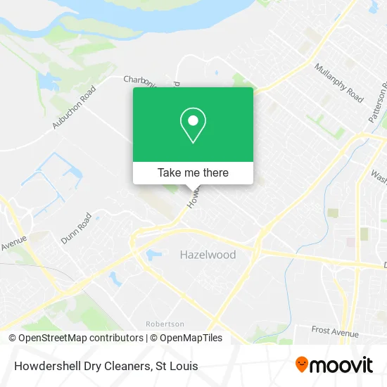 Howdershell Dry Cleaners map