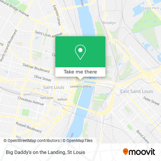 Big Daddy's on the Landing map
