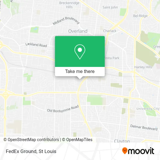 FedEx Ground map