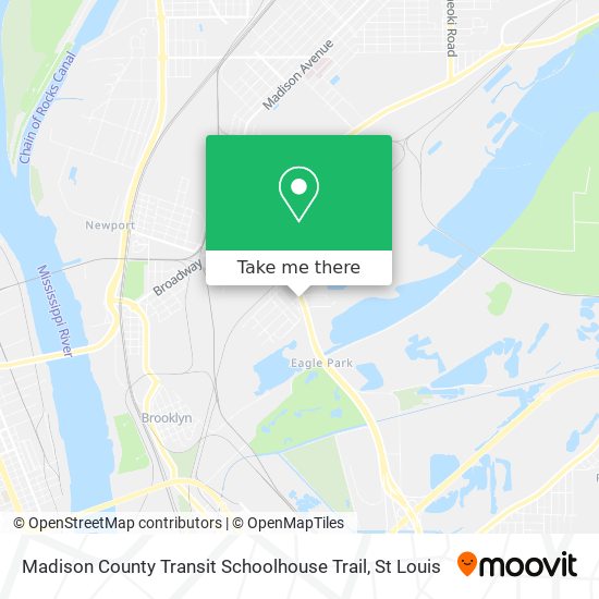 Madison County Transit Schoolhouse Trail map