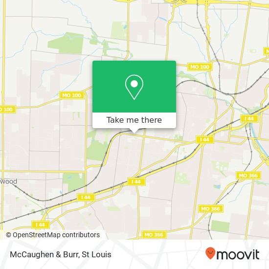 McCaughen & Burr, 117 W Lockwood Ave St Louis, MO 63119 map