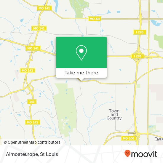 Almosteurope, 13422 Clayton Rd St Louis, MO 63131 map
