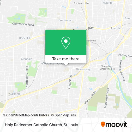 Holy Redeemer Catholic Church map
