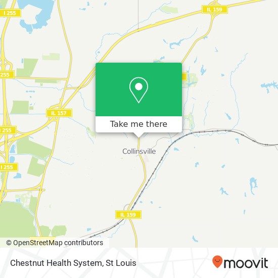 Chestnut Health System map