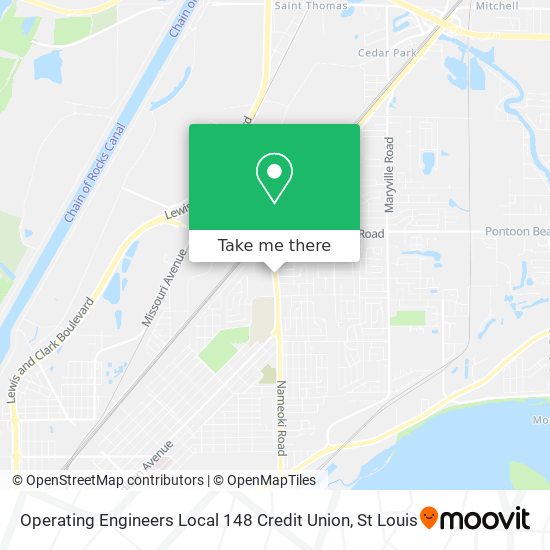 Operating Engineers Local 148 Credit Union map