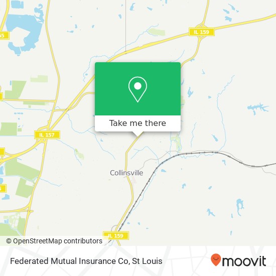 Mapa de Federated Mutual Insurance Co