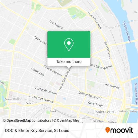 DOC & Elmer Key Service map