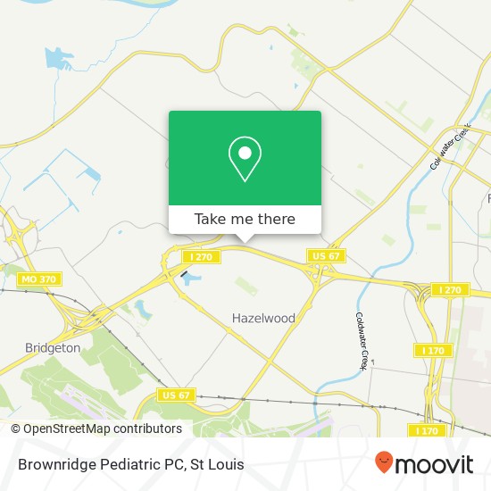 Brownridge Pediatric PC map