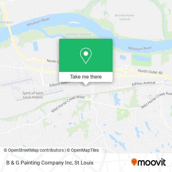 B & G Painting Company Inc map