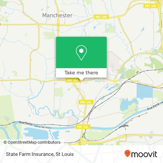 Mapa de State Farm Insurance