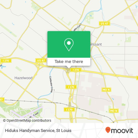Hiduks Handyman Service map