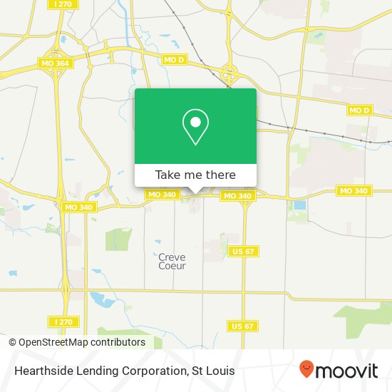 Hearthside Lending Corporation map