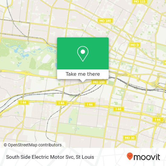 South Side Electric Motor Svc map