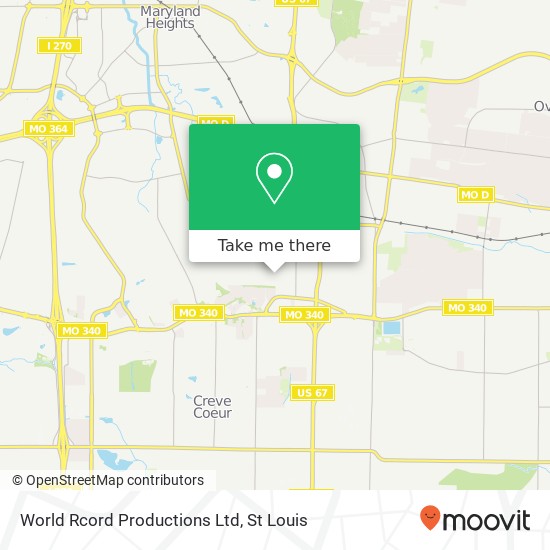 Mapa de World Rcord Productions Ltd