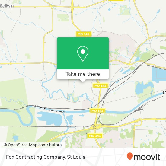 Mapa de Fox Contracting Company