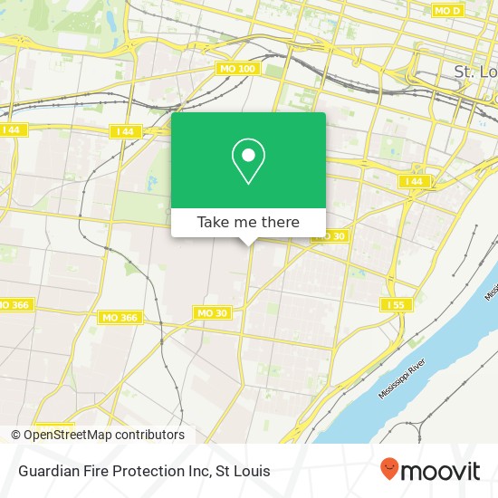 Guardian Fire Protection Inc map