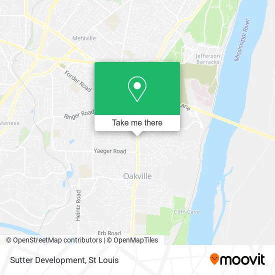 Mapa de Sutter Development