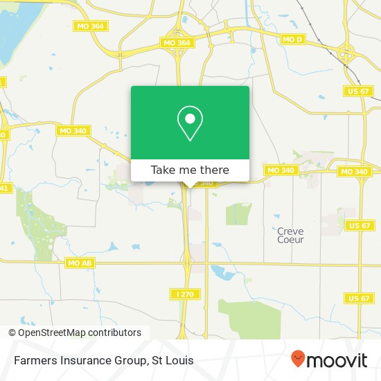 Farmers Insurance Group map