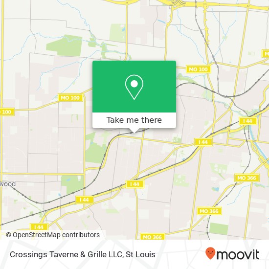 Crossings Taverne & Grille LLC map