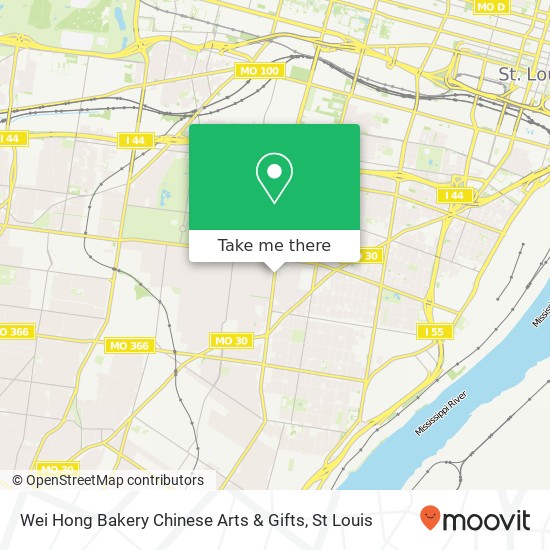 Mapa de Wei Hong Bakery Chinese Arts & Gifts