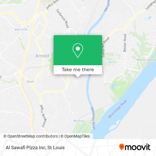 Al Sawafi Pizza Inc map