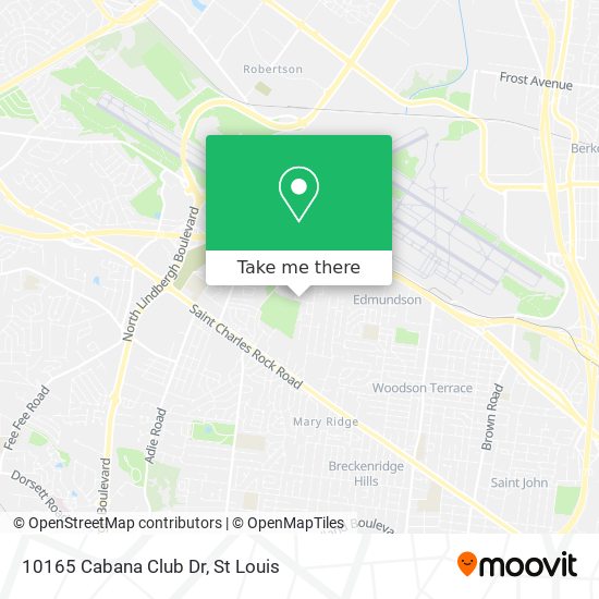 10165 Cabana Club Dr map