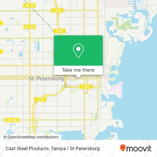 Cast Steel Products map