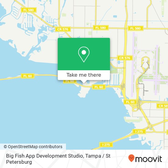 Mapa de Big Fish App Development Studio