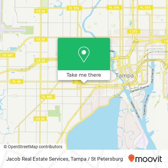 Jacob Real Estate Services map