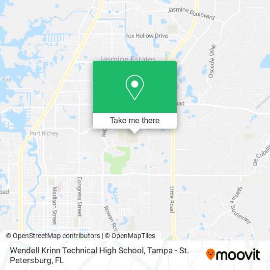 Wendell Krinn Technical High School map