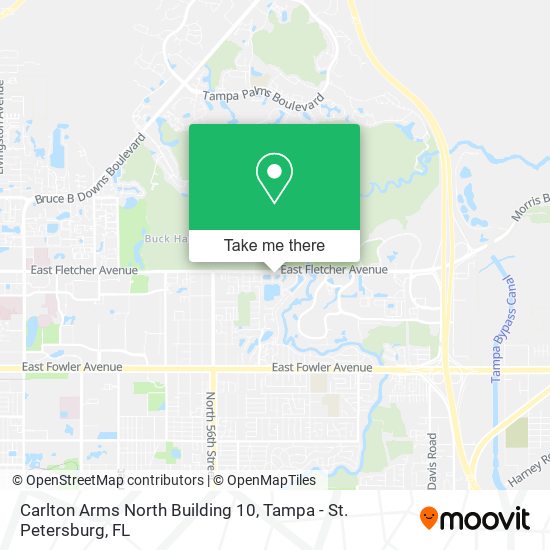 Carlton Arms North Building 10 map