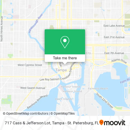 717 Cass & Jefferson Lot map