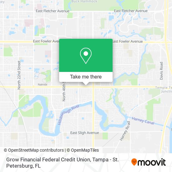 Mapa de Grow Financial Federal Credit Union