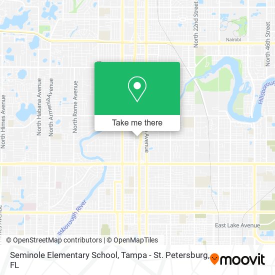 Seminole Elementary School map