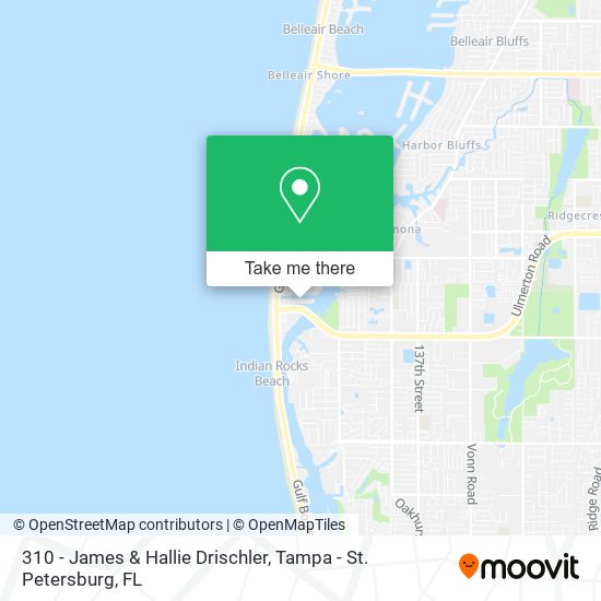 310 - James & Hallie Drischler map
