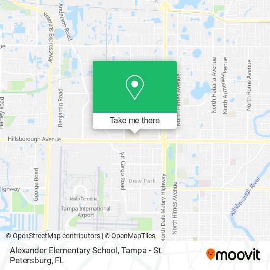 Alexander Elementary School map