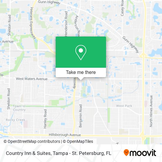 Mapa de Country Inn & Suites