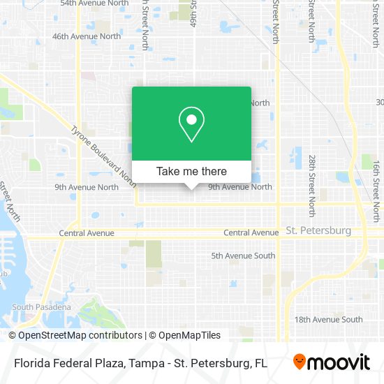 Florida Federal Plaza map