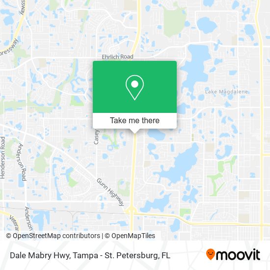 Dale Mabry Hwy map