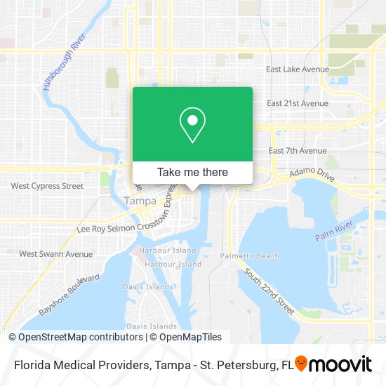 Mapa de Florida Medical Providers