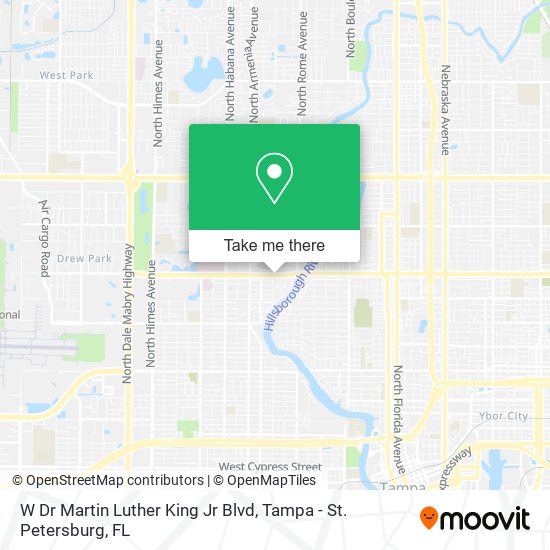 Mapa de W Dr Martin Luther King Jr Blvd