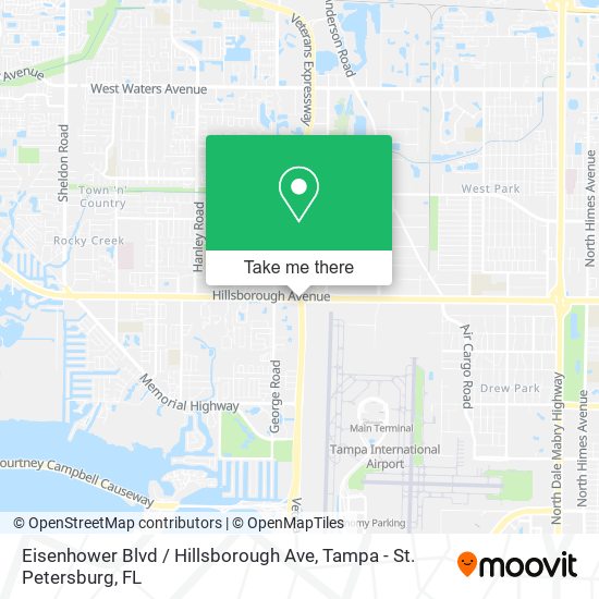 Eisenhower Blvd / Hillsborough Ave map