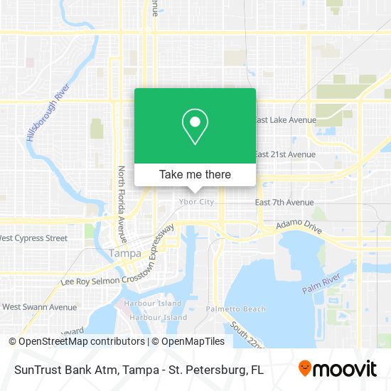 Mapa de SunTrust Bank Atm