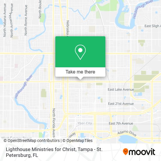 Lighthouse Ministries for Christ map