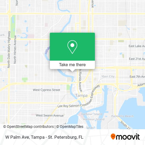 Mapa de W Palm Ave