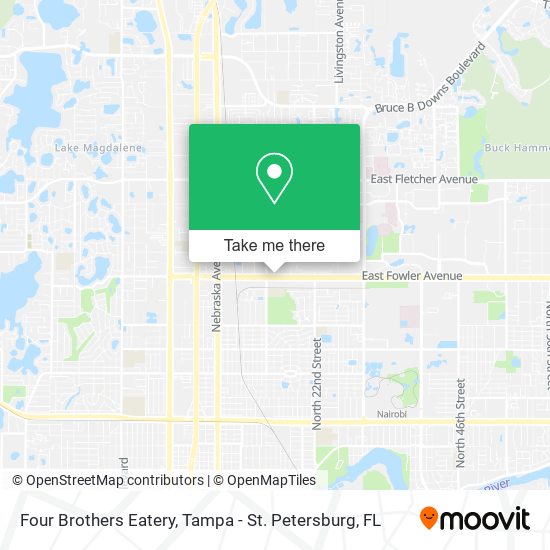 Four Brothers Eatery map