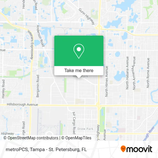 metroPCS map