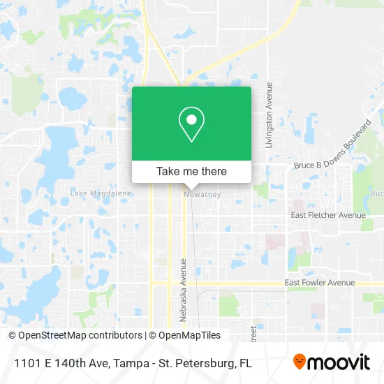 1101 E 140th Ave map